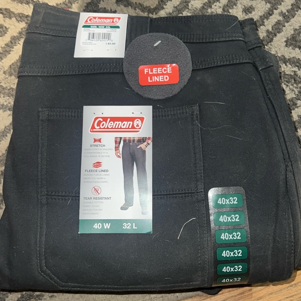 Coleman Fleece Lined Jeans